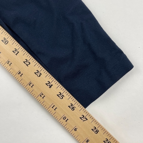 Kenar Dress Pants Womens Size 10 Navy Blue Flat Front Pockets - Picture 7 of 10